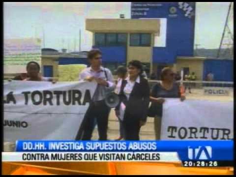 DD HH investiga supuestos abusos contra mujeres que visitan cárceles