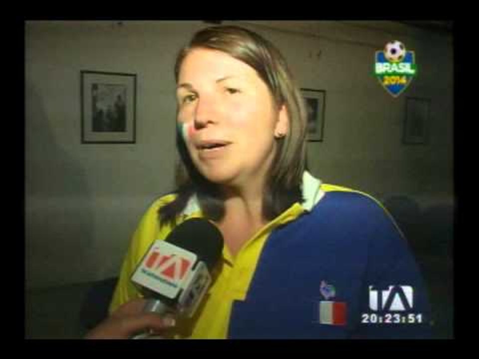Así vivieron los hinchas franceses el partido de su selección