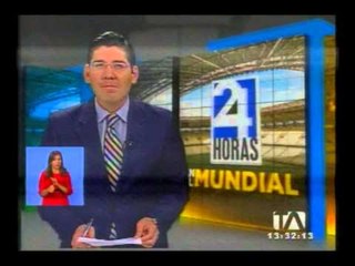 Noticiero 24 Horas, 25/06/2014 (Emisión Central)