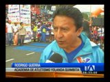 Miles de niños participaron en la carrera 