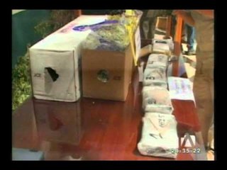 Decomisan cocaína en aeropuerto de Latacunga