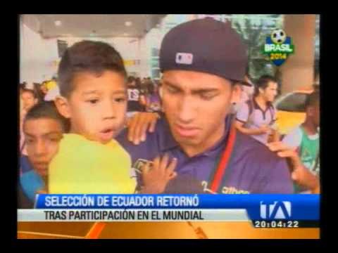 La Tri llegó a Ecuador