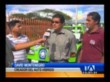 Jóvenes construyen primer auto híbrido en Ecuador