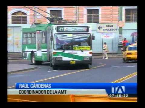 Continúan los operativos de control en las vías exclusivas del Sistema de Transporte Público