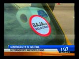 Policía realiza controles de velocidad y circulación en Quito