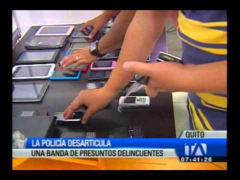La Policía desarticula una banda delincuencial dedicada el robo de casas en Quito