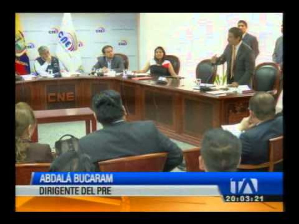 Organizaciones políticas ante el CNE