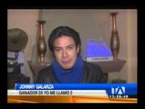 Jhonny Galarza, ganador de Yo me Llamo, llegó a su natal Riobamba