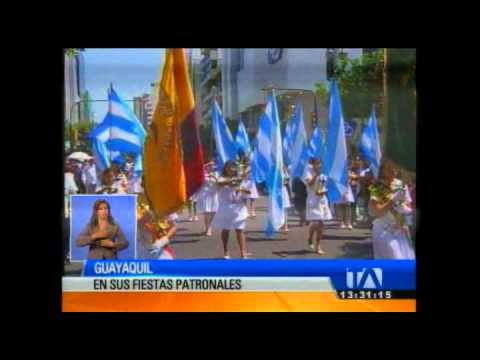 Se desarrolló el desfile Guayaquil es mi Destino por las fiestas julianas