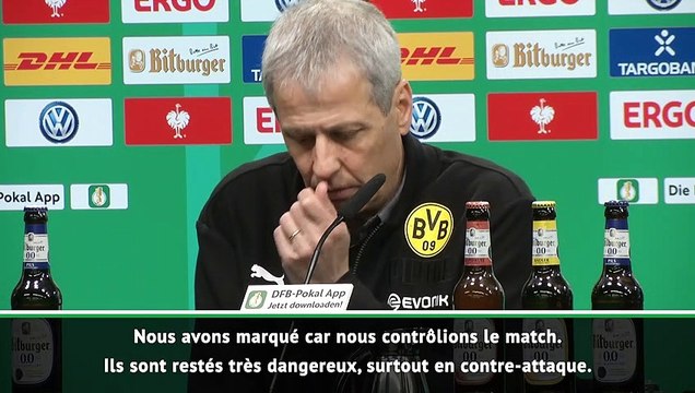 DFB-Pokal - Favre : Le 3-3 ne doit jamais arriver