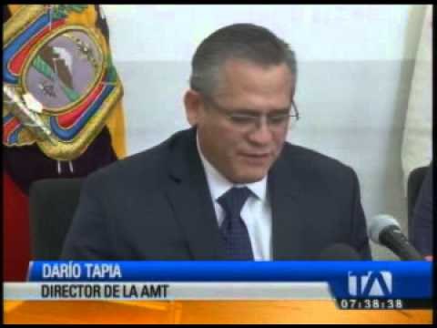 AMT asumirá competencias de tránsito desde el 10 de agosto