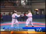 Juegos Nacionales Prejuveniles [Karate y Baloncesto]