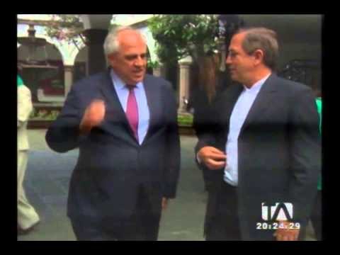 Correa visitó la construcción de la sede de la Unasur en Ecuador