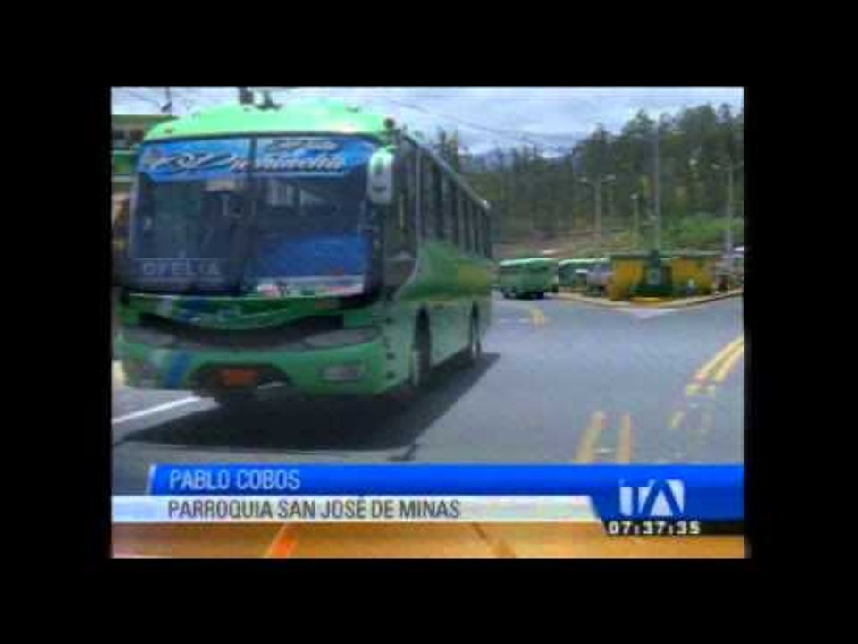 Moradores afectados por el cierre de la vía Calderón-Guayllabamba piden ayuda a las autoridades