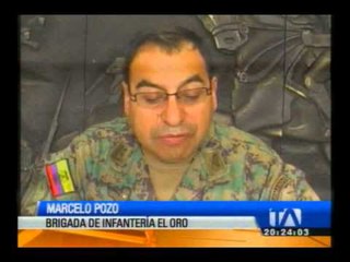 El Oro: Decomisan explosivos en mina