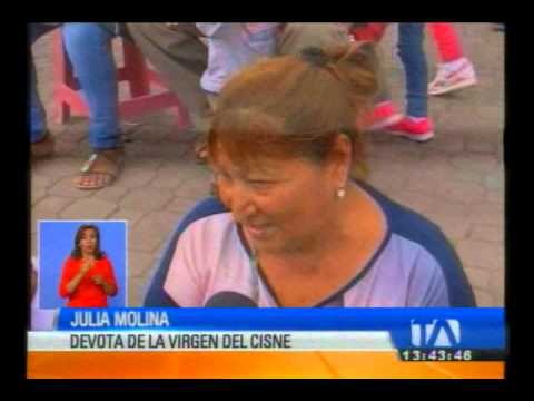 Catamayo: Celebran misa en honor a la Virgen del Cisne