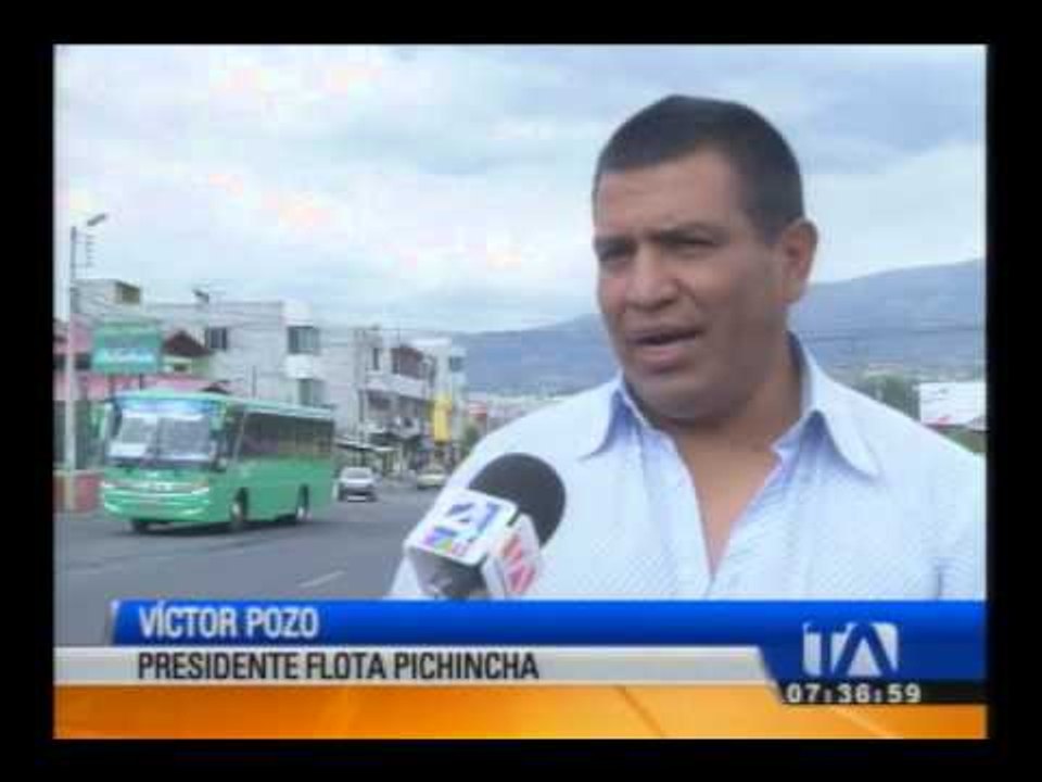 Moradores de Guayllabamba piden control en precio de pasajes