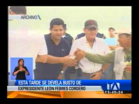 Busto de León Febres-Cordero