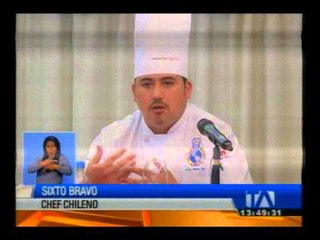 Inauguran festival gastronómico chileno en Quito