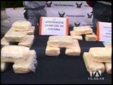La Policía incautó droga en Rumichaca