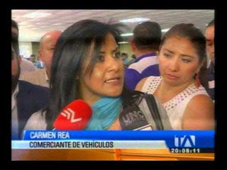 Comerciantes de vehículos hacen pedido al SRI