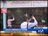 Autoridades de Loja realizan operativos de control a locales comerciales