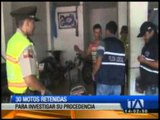 La Policía realizó allanameintos en talleres de motos