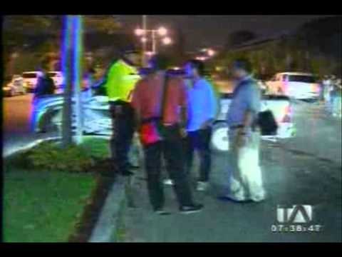 Una pareja murió arrollada por un tráiler en Guayaquil