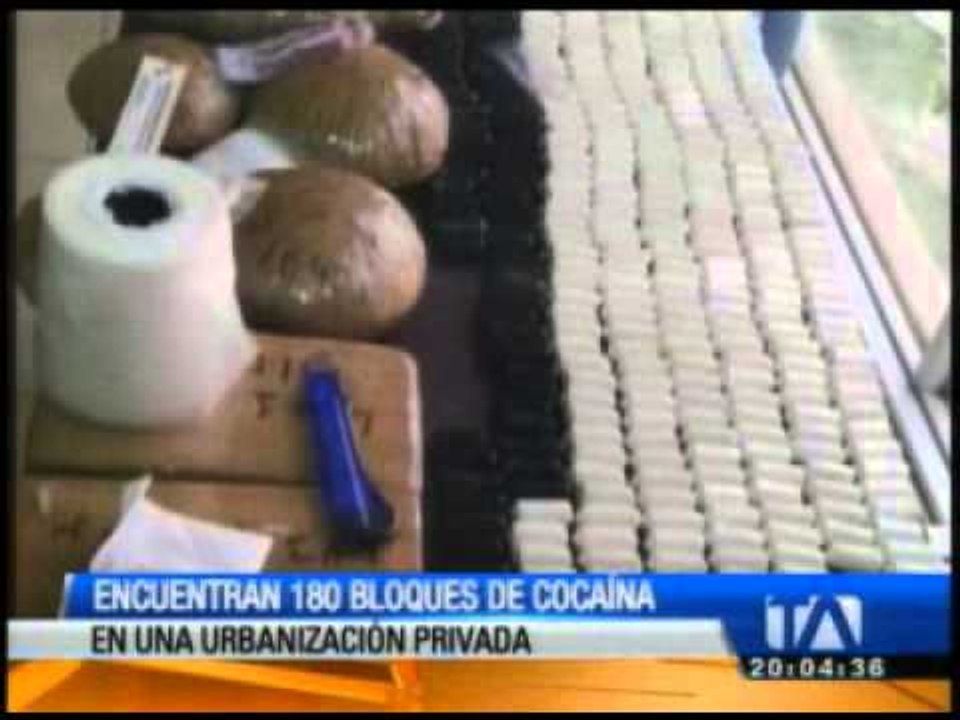47 toneladas de droga fueron decomisadas en lo que va del año - Vídeo ...