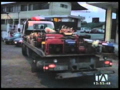 Autoridades decomisan motores en el Puyo