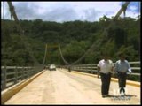 Puente sobre río Upano conecta varias comunidades
