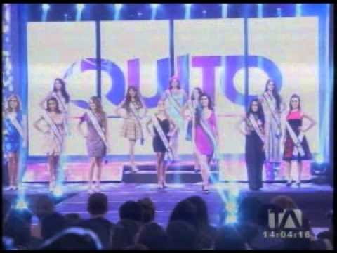 Se presentaron las 12 candidatas al reinado de Quito