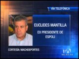 Euclides Mantilla denuncia chantaje de Luis Chiriboga