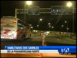 Dos carriles de la Panamericana Norte fueron habilitados