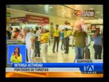 El flujo de pasajeros aumenta en la terminal terrestre de Guayaquil