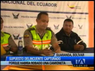 Download Video: Supuesto roba carros fue capturado en Guaranda