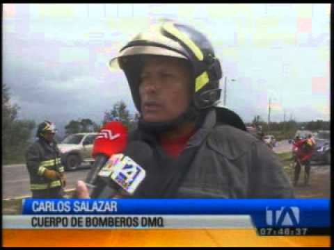 Accidente de tránsito en la Avenida Simón Bolívar deja seis heridos