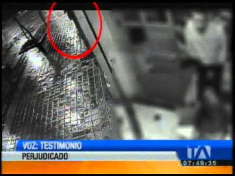 Cámaras de video graban robos en “La Mariscal”