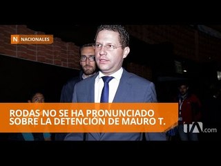 Rodas no se ha pronunciado sobre la detención de Mauro T.