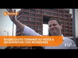 Alcalde de Quito concluye visita a Washington - Teleamazonas