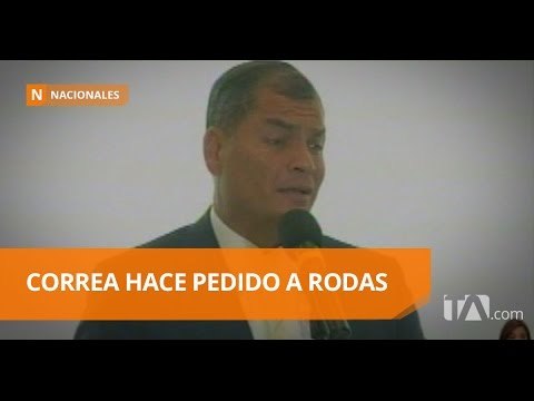El pedido de Correa a Mauricio Rodas - Teleamazonas