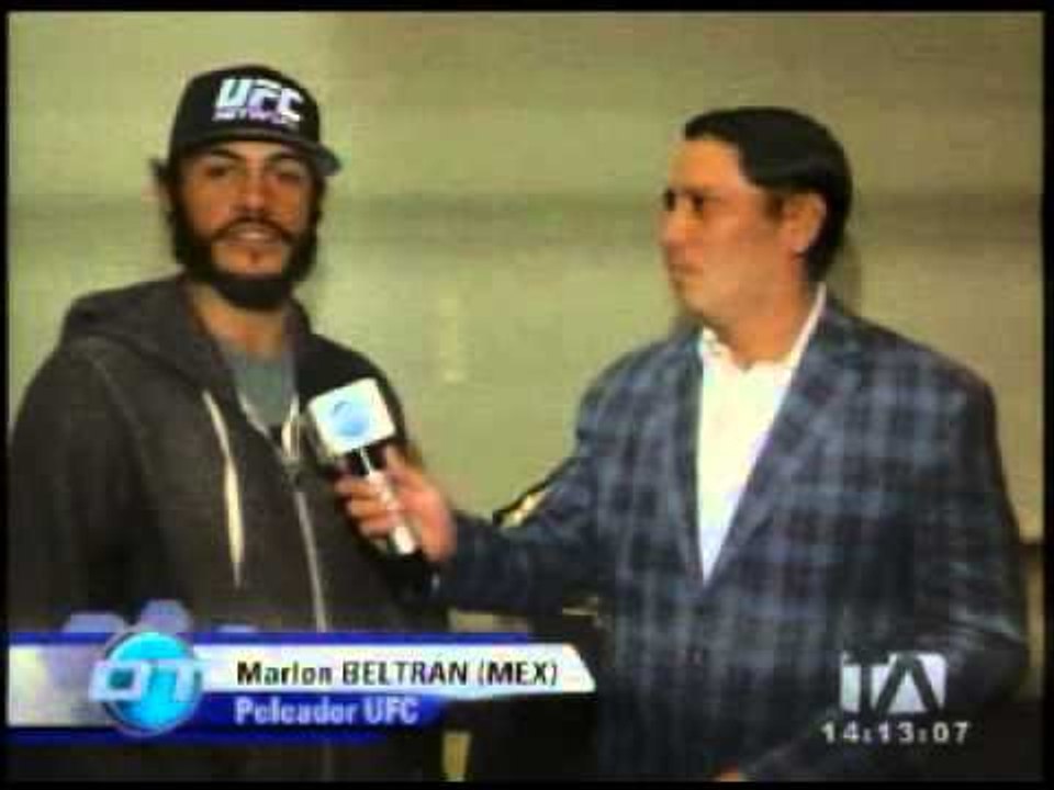 Marlon "Chito" Vera, el primer ecuatoriano en pelear en la UFC