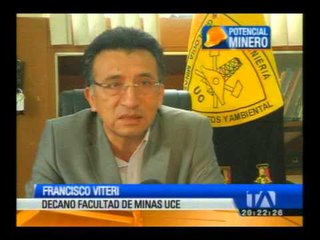 Conozca cómo está el mapa minero a gran escala en Ecuador