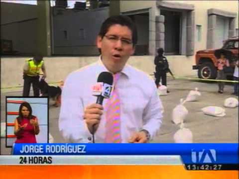 Descubren dos toneladas de cocaína en el puerto marítimo de Guayaquil