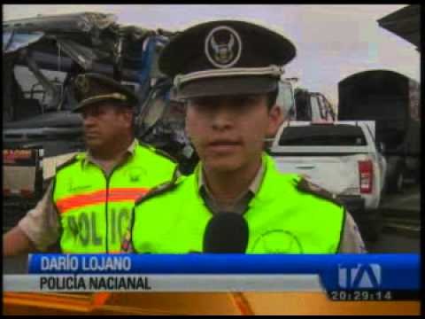 Un muerto dejó accidente de tránsito entre buses interprovinciales