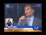 Correa conmemora los 120 años de la Revolución Alfarista en Manabí