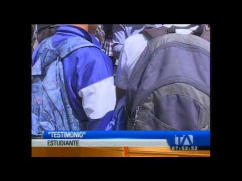 El consumo de drogas en los colegios preocupa a los padres de familia