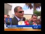 Correa asegura que el Estado no mantiene retrasos importantes con contratistas