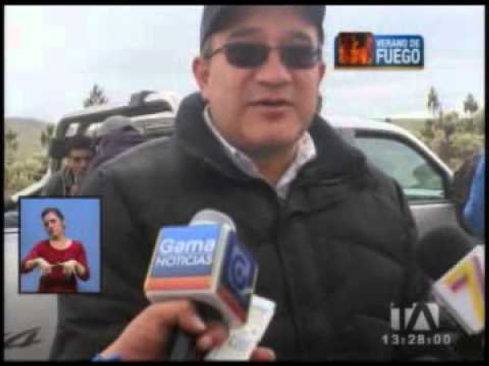 Tres mil hectáreas de páramo fueron consumidas por incendios forestales en Carchi