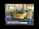 Ciudadanos se quejan por el aumento de las tarifas de los taxis en Quito